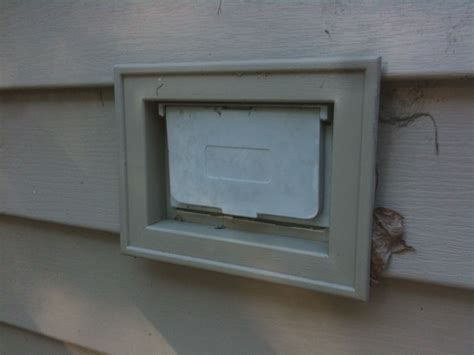 how to mount electrical box on vinyl siding|vinyl siding doorbell mounting block.